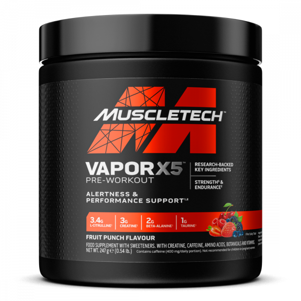 MUSCLETECH Vapor X5 Pre-Workout