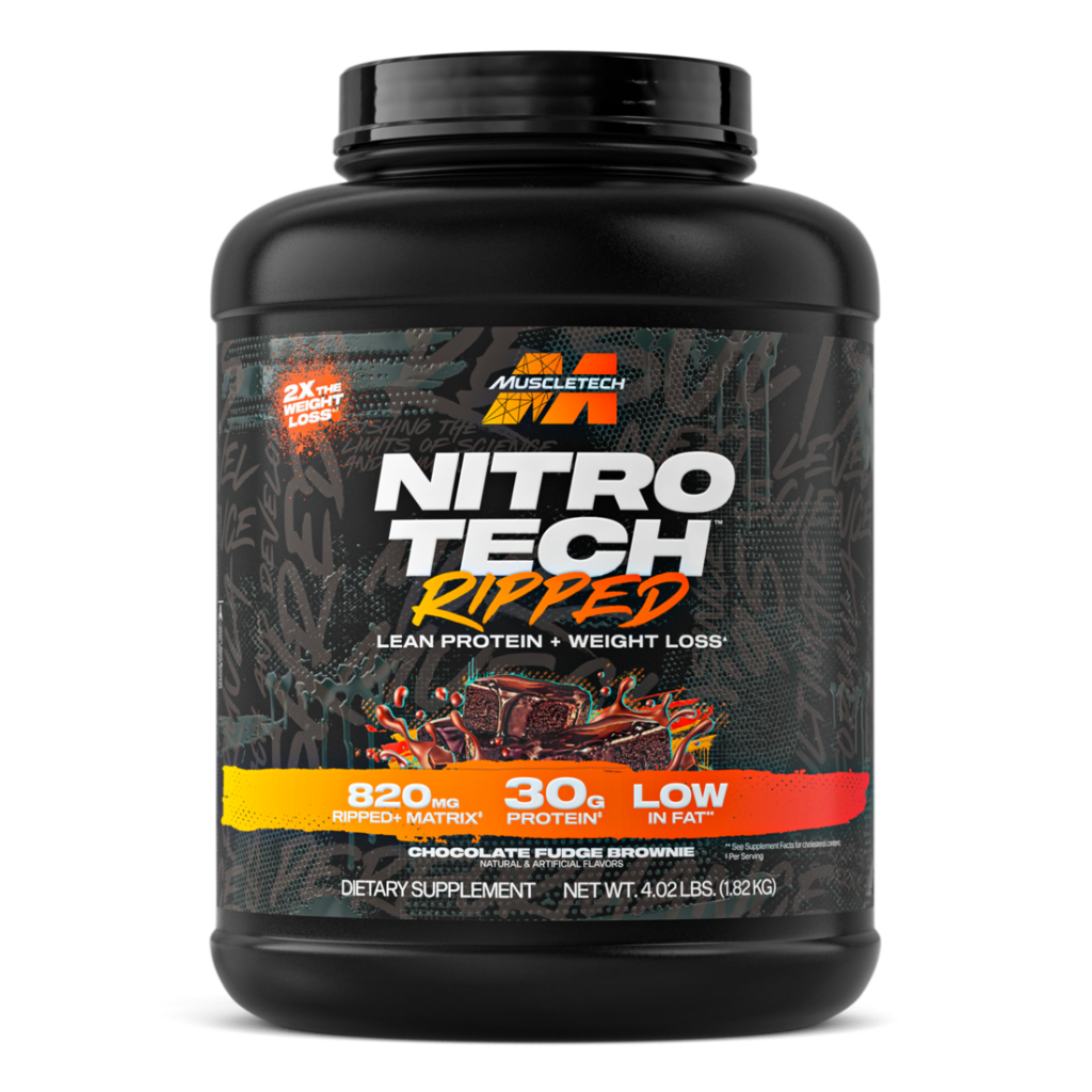 MUSCLETECH Nitrotech Ripped – Whey Protein – Weight Loss