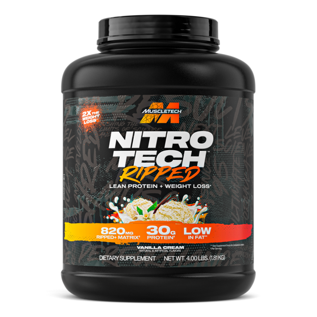 MUSCLETECH Nitrotech Ripped – Whey Protein – Weight Loss
